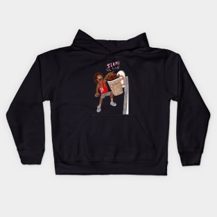 Slam Dunk Coffee! Kids Hoodie